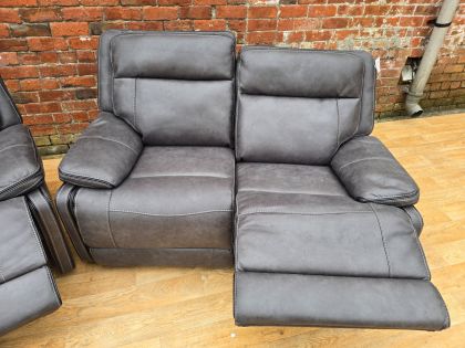 Gloucestershire Recliner 2 Seater Sofa - Grey