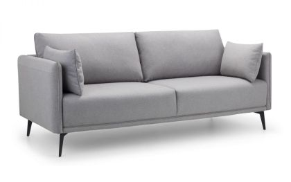 Rohe Fabric 3 Seater - Grey