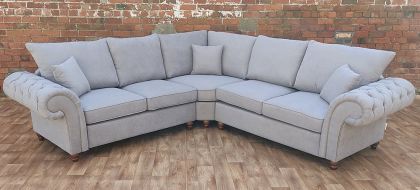 Windsor Fabric Corner Sofa 2C2 - Stone