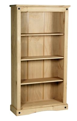 Corona Bookcase Medium with 3 Shelves