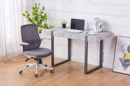 Hampton Study Desk - With Grey Metal Leg