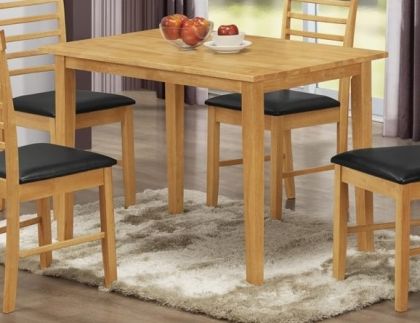 Hanover 110cm Dining Table - Light Oak