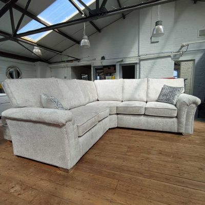 Harryson Fabric Corner 2C2 Sofa - Madrid Silver