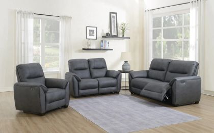 Jordi 2.5P+2P+1P  Recliner - Dark Grey