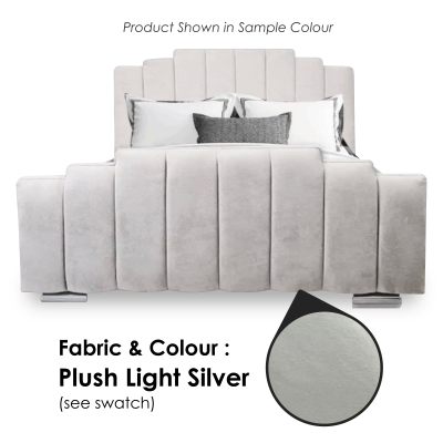 Salamanca Plush Light Silver
