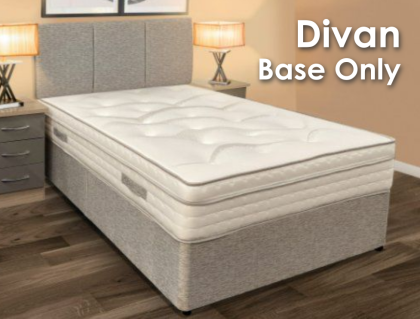 Sophie Divan Base double 4ft 6in - Grey