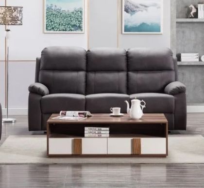 Stretford Electric Recliner 3 Seater - Dark Grey
