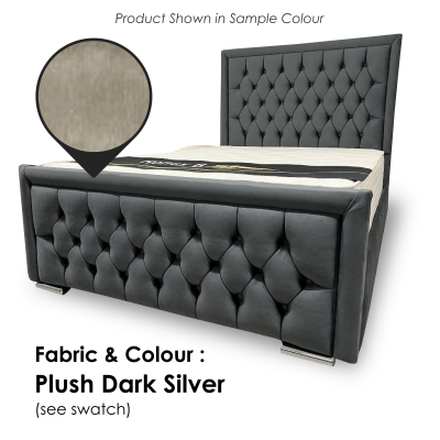 Vienna Plush Dark Silver