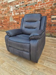 Firenze Recliner 1 Seater - Grey
