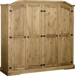 Corona 4 Door Wardrobe 1.96m