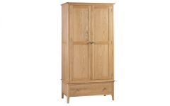 Cotswold 2 Door 1 Drawer Wardrobe 1m