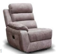 Urban LHF Recliner - Grey / Charcoal