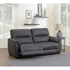 Jordi 2.5P  Recliner - Dark Grey