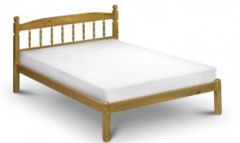 Pickwick Pine Small Double Bed 4ft - Antique