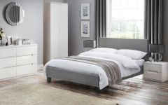 Rialto Fabric Bed - Grey